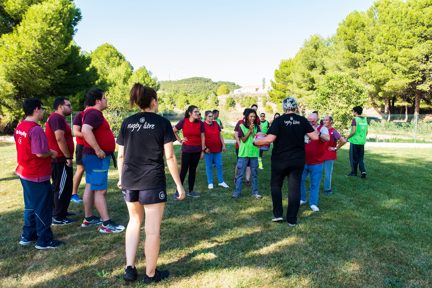 Tudela recibe en exclusiva los dos proyectos solidarios principales de Patricia García: Rugby Libre y Rugby&Values